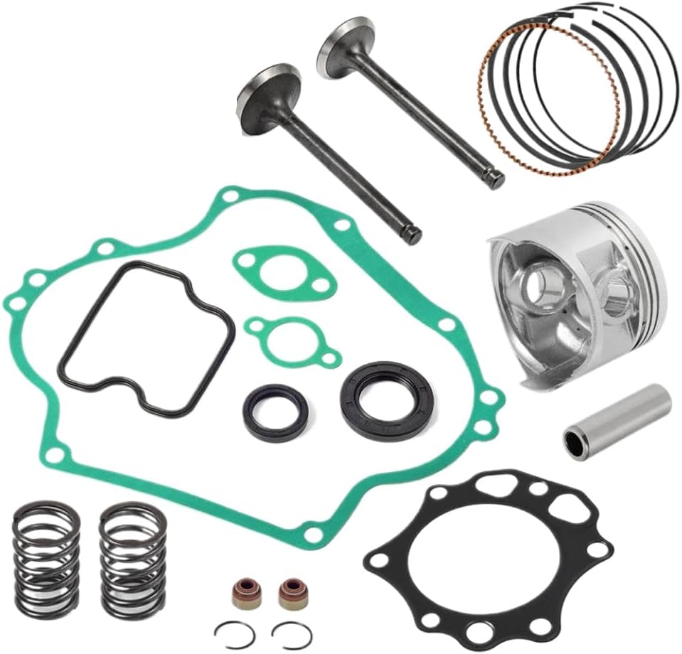 Engine Gasket Rebuild Kit 0.25mm Oversize Piston Ring Seal JN5-11635-00-00 JN5-11610-10-00 Compatible With Cart G14 1995 1996