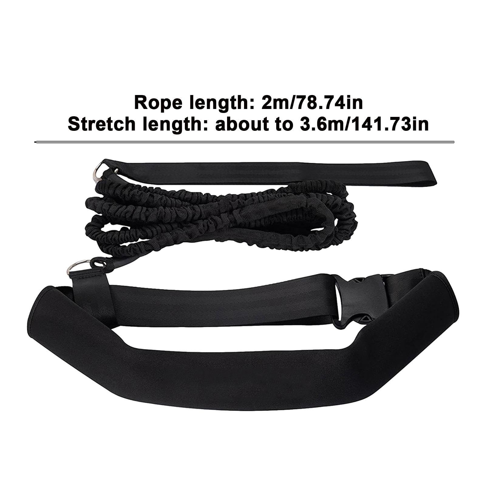 Ceinture Natation Résistance Piscine 2,5–7,5 M – Sangle Élastique Entraînement Vitesse & Endurance – SilverChry