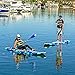 WAVESTORM 9ft6 SUP Kayak Hybrid Stand Up Paddleboard Foam Soft Top SUP for Adults and Kids of All Levels of Paddling Kayak,Blue