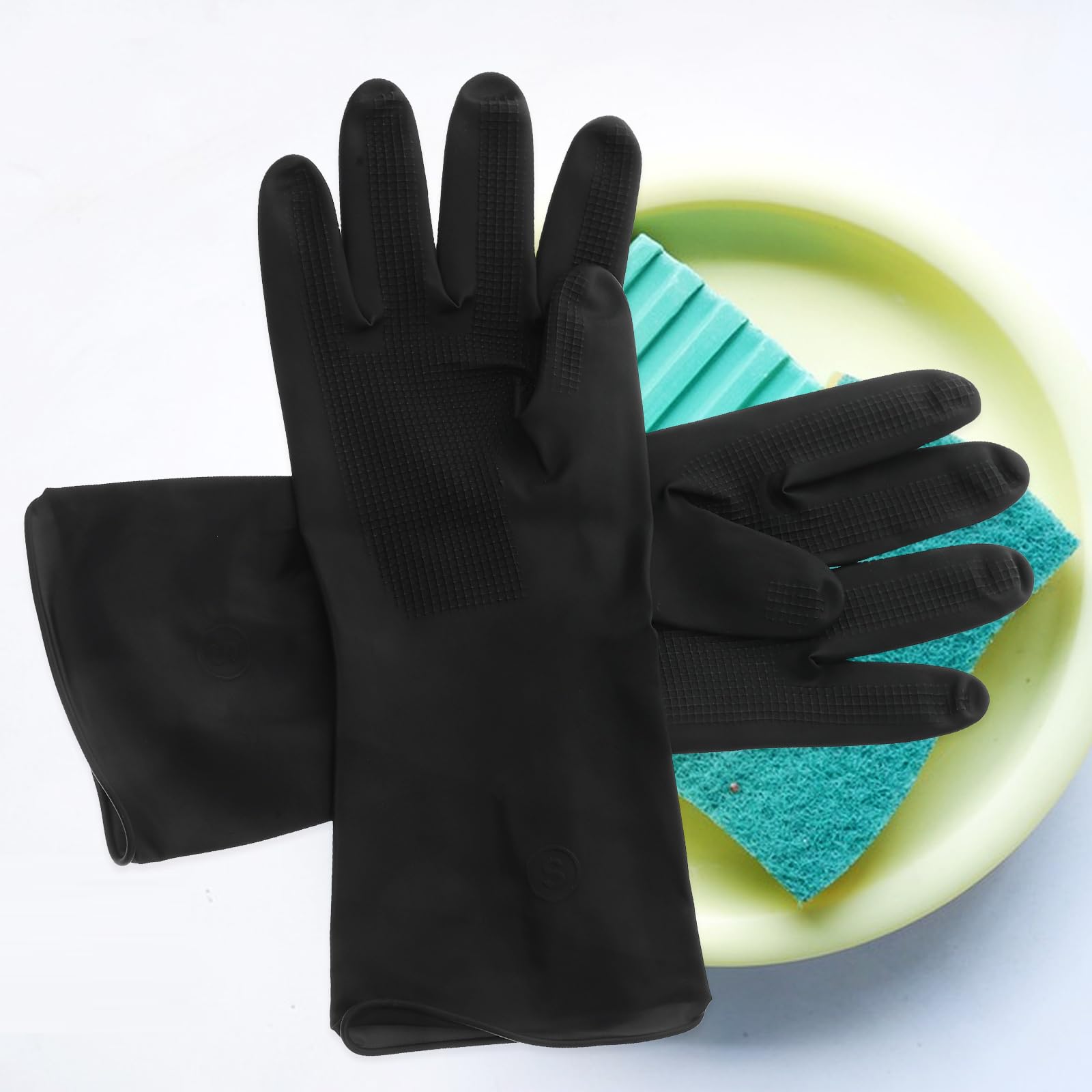 SOLUSTRE Imperméables En Latex Taille S Pour Teinture De Cheveux Antidérapants Réutilisables Protection Des Mains Pour Salon De Coiffure Et Usage Domestique