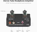 Fosi Audio P2 Headphone Amplifier Vacuum Tube Headphone Amp Mini Hi-Fi Stereo Audio with Low Ground Noise Output Protection