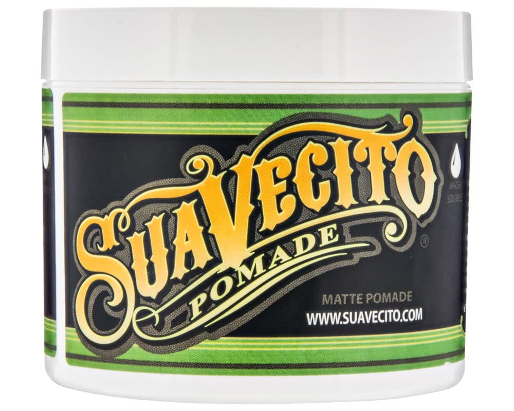 Suavecito Pomade Signature Scent Essentials Bundle: Hair Styling Pomade, Aluminum Free Deodorant, Moisturizing Body Soap