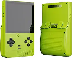 Retroid Pocket Console de jogos portátil retrô clássico, tela sensível ao toque OLED de 4,9 polegadas, portátil para jogos Android com 6 + 128 GB, bateria de 5000 mAh, Android 14, WiFi 5 Classic Games