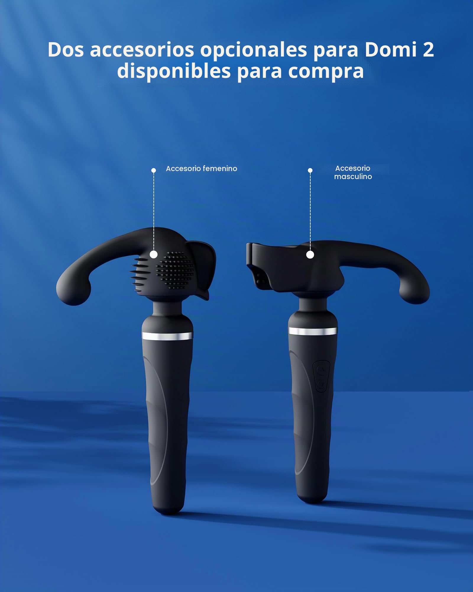 Masajeador Varita Vibrador LOVENSE Domi 2 para Adultos + Accesorio Masajeador Varita Domi 2 para Hombres + Accesorios Masajeador Varita Domi 2 para Mujeres Kit de Regalo para Placer de Parejas