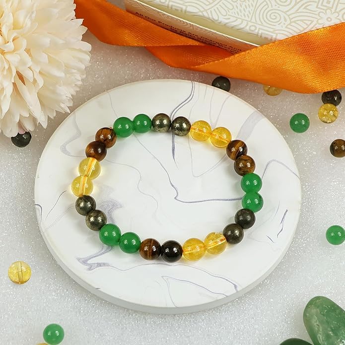 Money Magnet Bracelet on Wrist