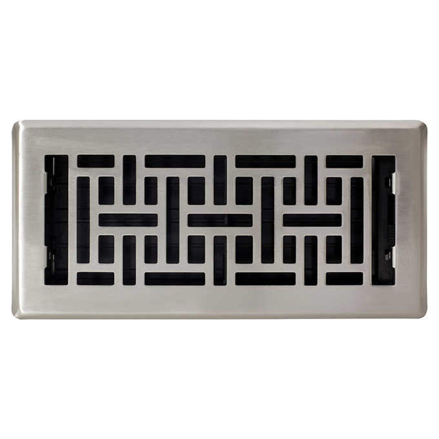 Manor House Oriental Decor Floor Register Vent Covers Brushed Nickel Finish  3 Pack, 4 x 10 inches (Duct Opening Measurements), Finish Compounds -  Amazon Canada