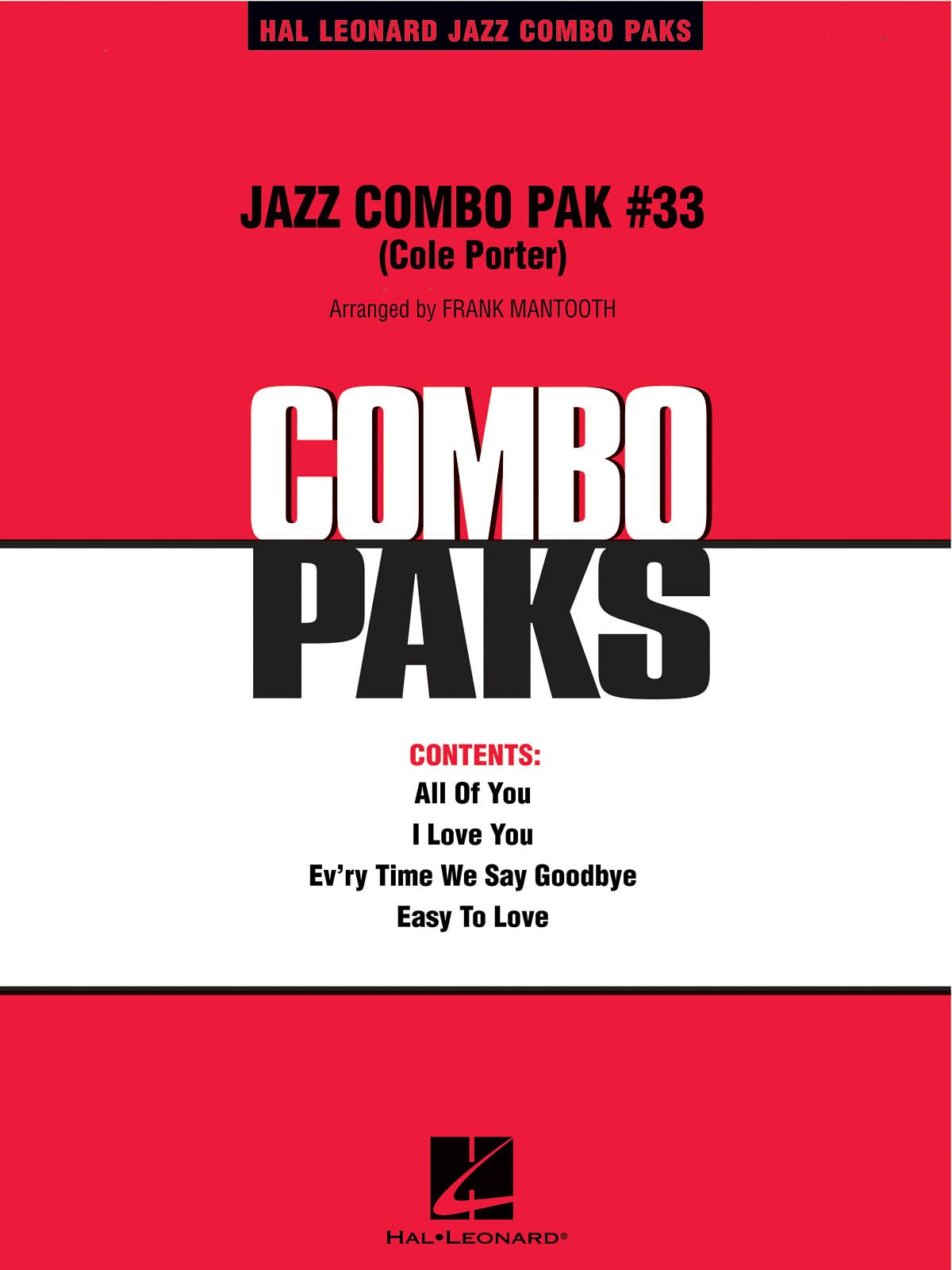 Jazz Combo Pak #33 (Cole Porter) - Jazz Ensemble - SET+CD