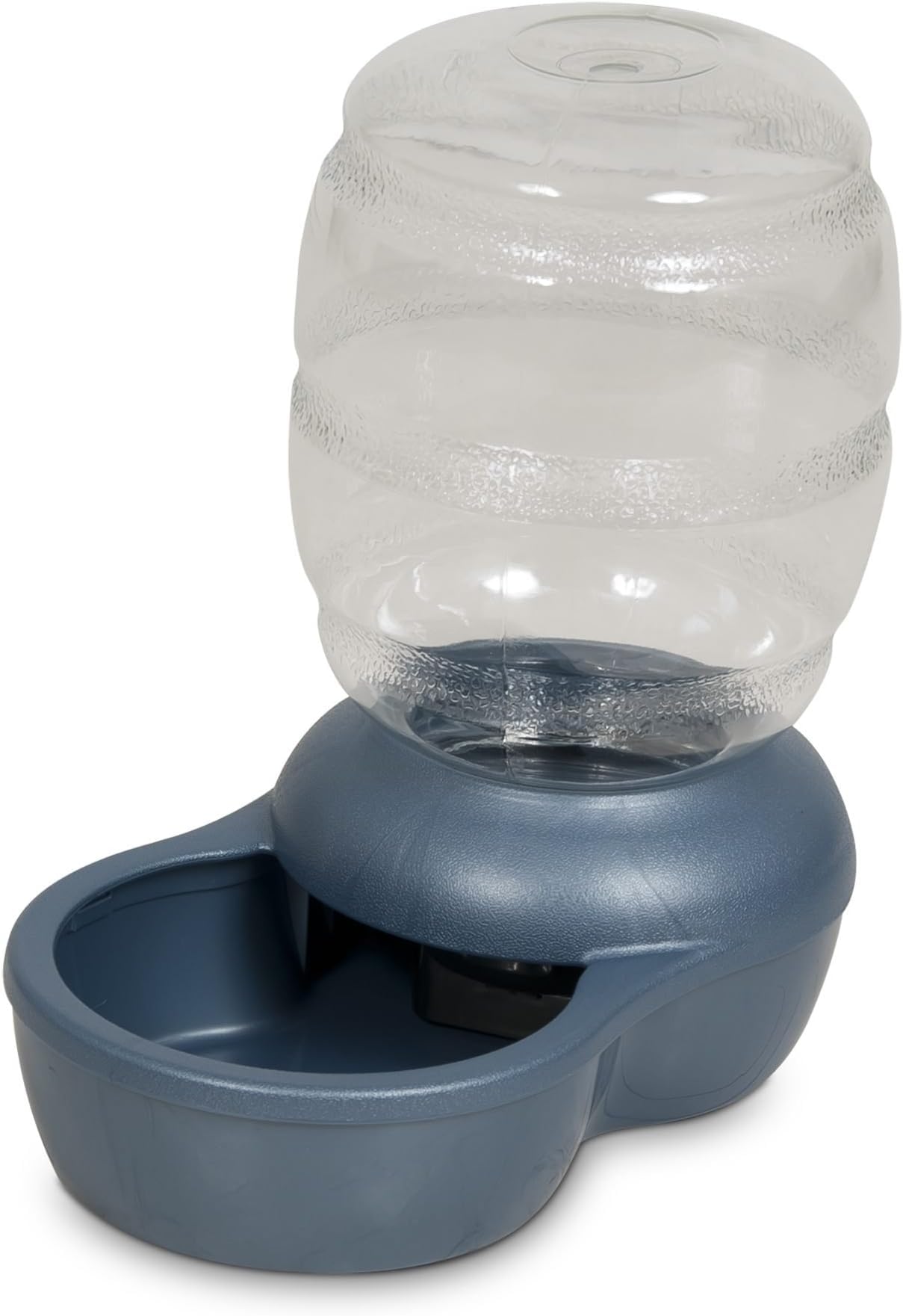 Petmate Replendish Gravity Waterer Cat and Dog Water Dispenser 0.5 GAL, Blue, Made in USA (Pack of 6)