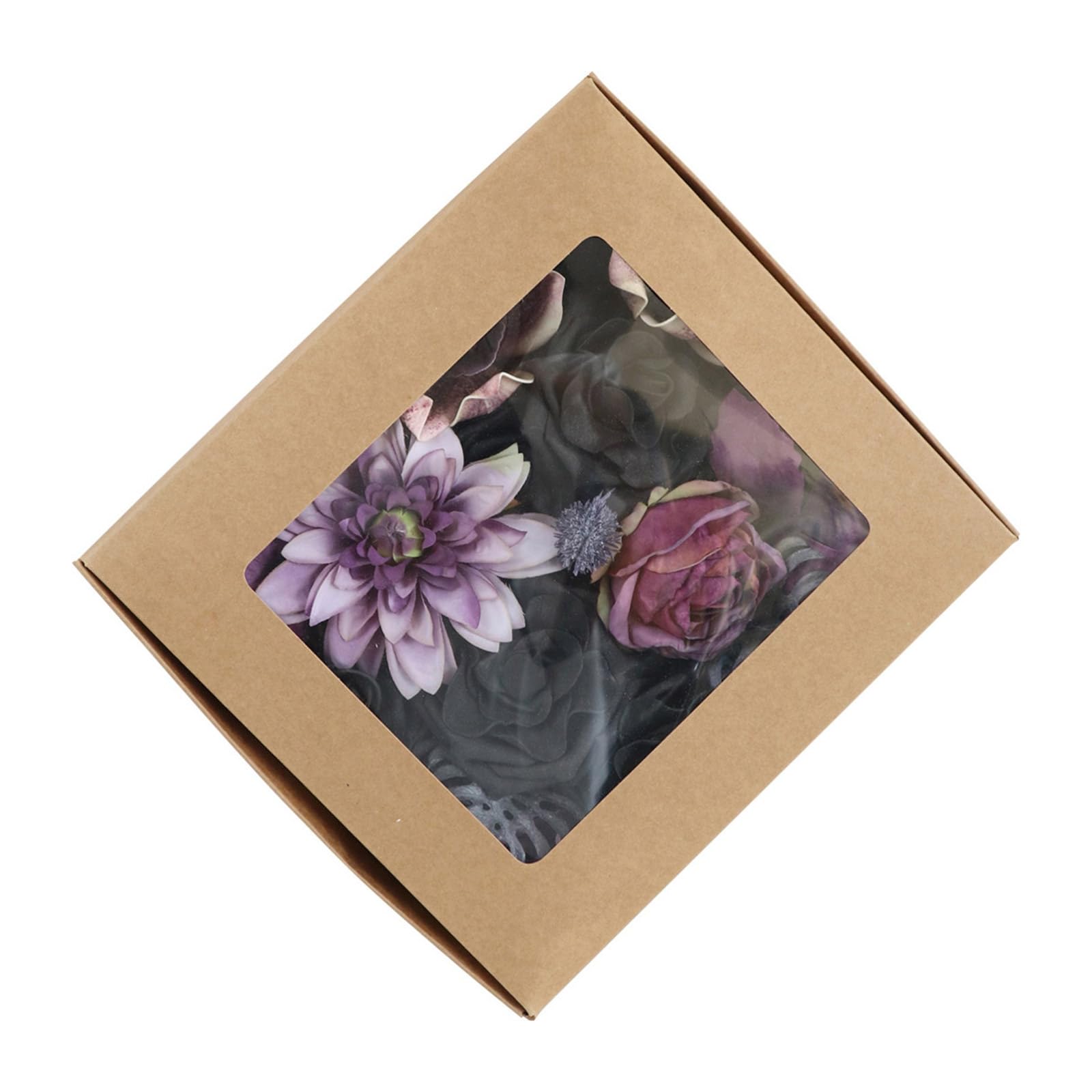 Buxuaaaa Hh410 Sophisticated Flower Storage Box Elegant Birthday Party Decoration Flower Case Bouquets Packaging Container Mother Day Present