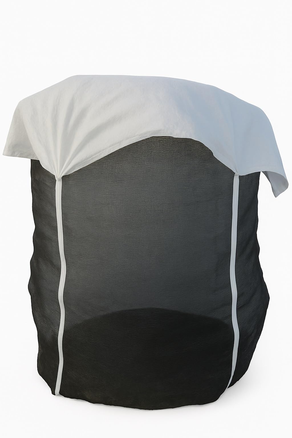 10 Stück Woodbag 100x100x120 cm Holzbag mit Deckel/Abdeckung Holz Bag Big Bag Sternboden mit Mosquito-Gewebe/Netzgewebe