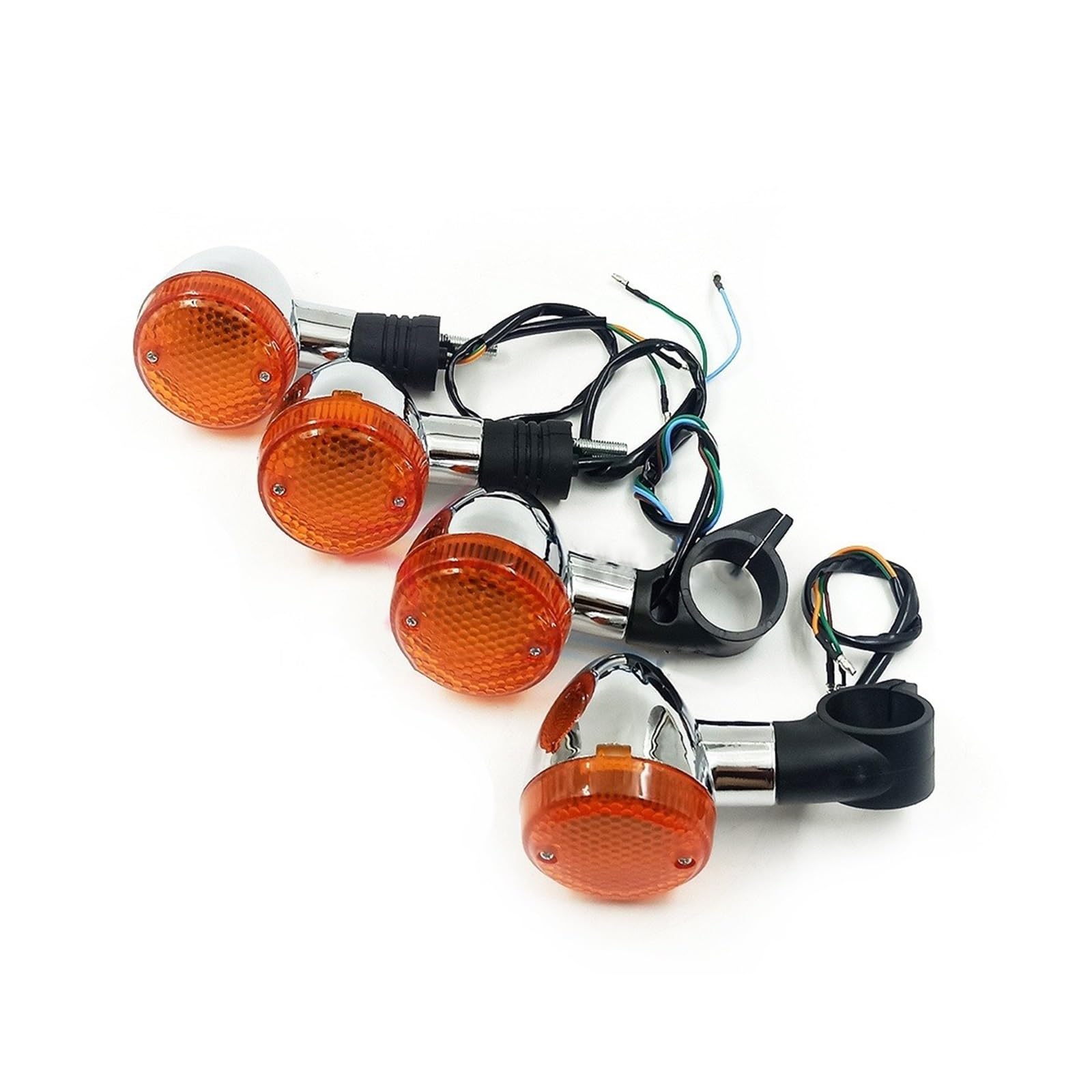Moto Intermitentes Luces Luz De Señalización De Intermitente Delantero Y Trasero para Motocicleta, para ho&nda Magna 250 750 Shadow 400 750 Steed VLX 400 600 1100 DLX VTX1300 1800