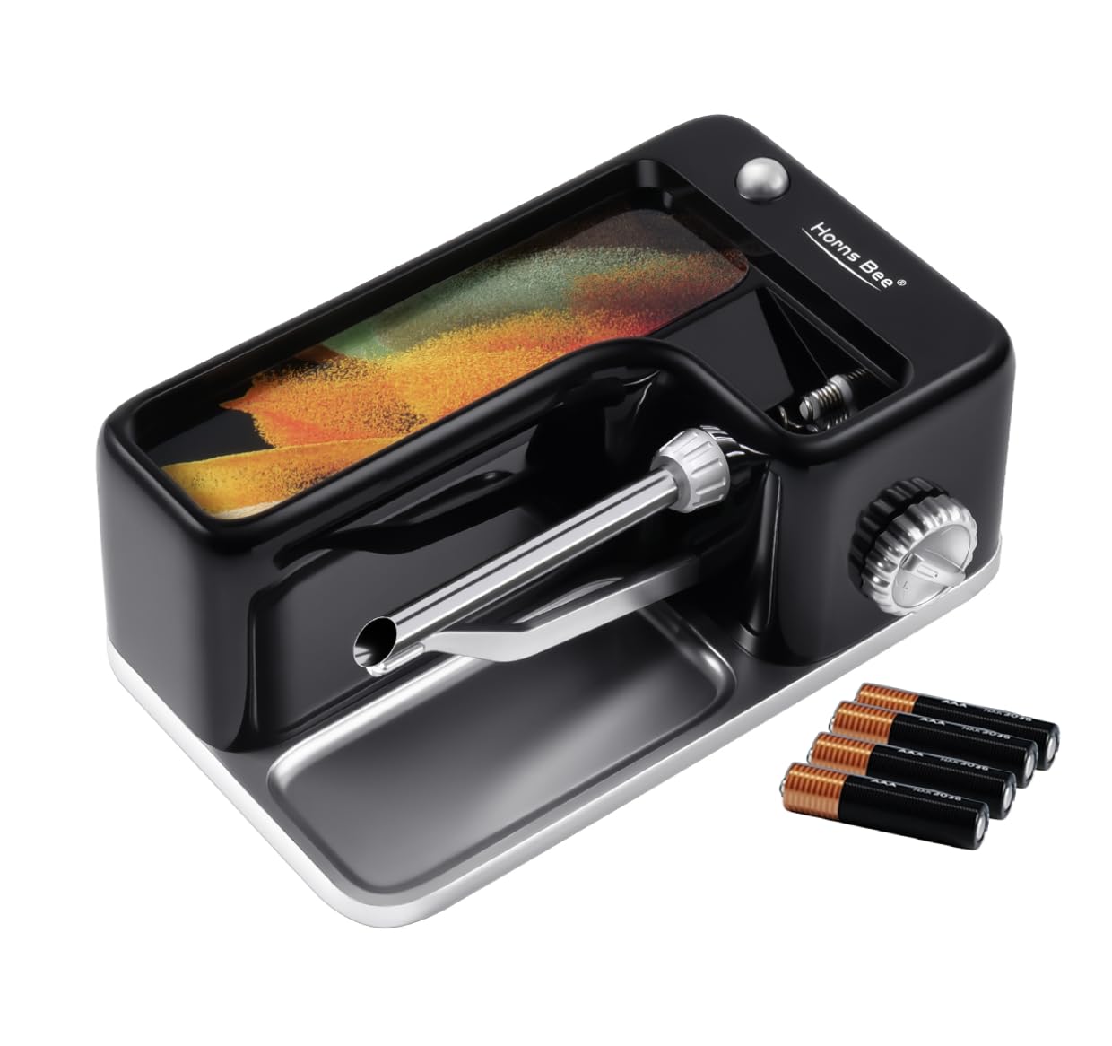 Amazon.com: Horns Bee Cigarette Rolling Machine – Electric Tobacco Injector  Smoke Machine with Adjustable Firmness 2 Power Option AAA/Type-C,  Pre-Rolled Cones Compatible Cigarette Roller Accessories (Black) : Health &  Household