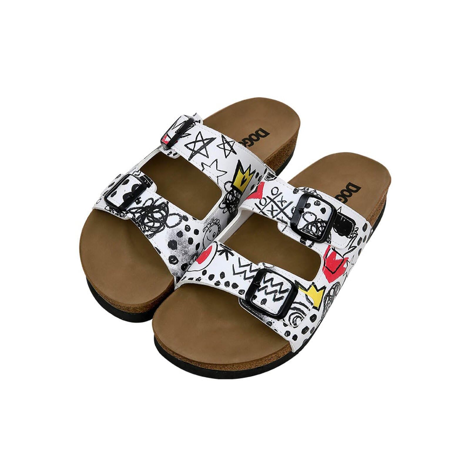 DOGO Stella Damen Sandalen Vegan Damen Bunte Sandalen