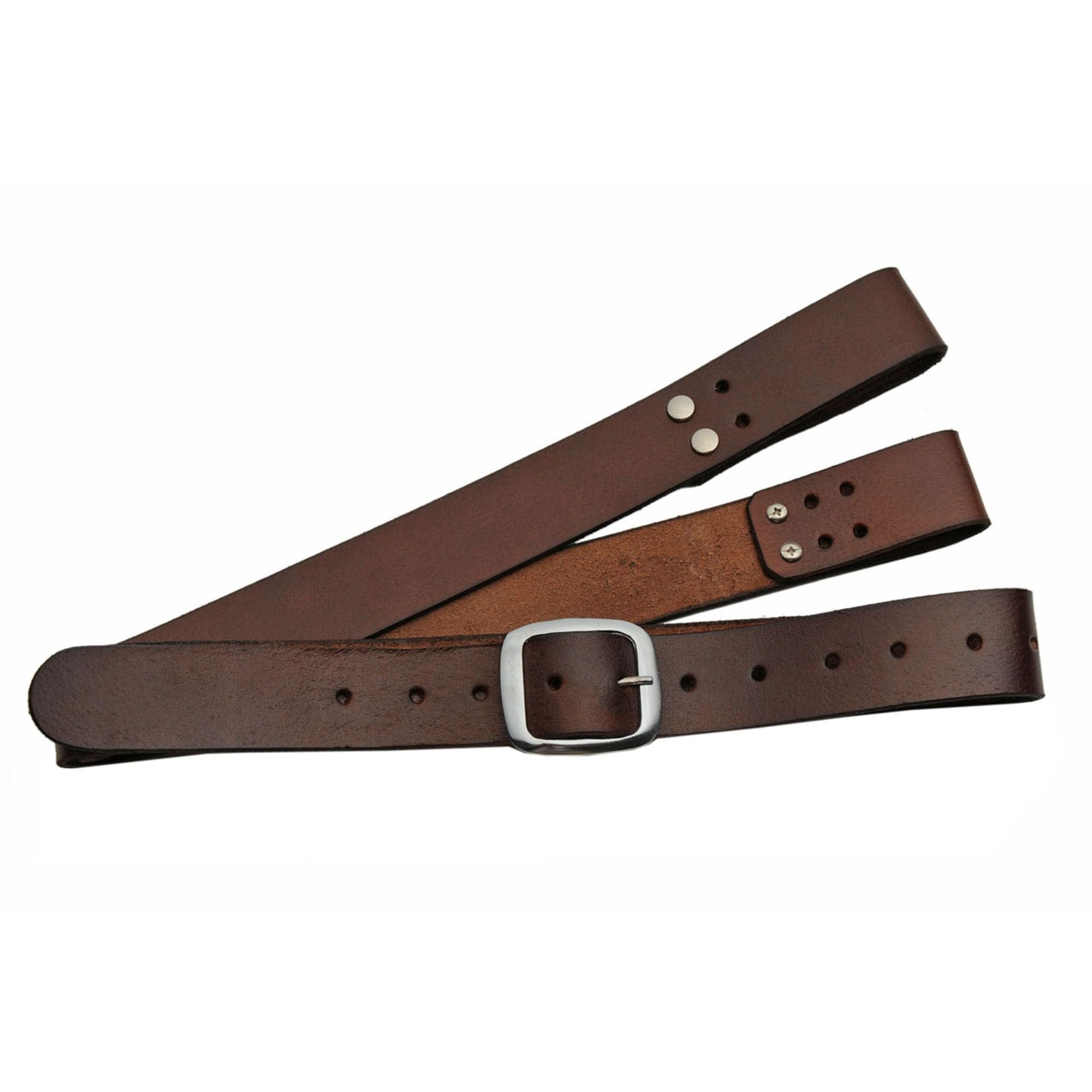 Ceinture d'épaule pour samurai sword et épée médiévale marron - 8