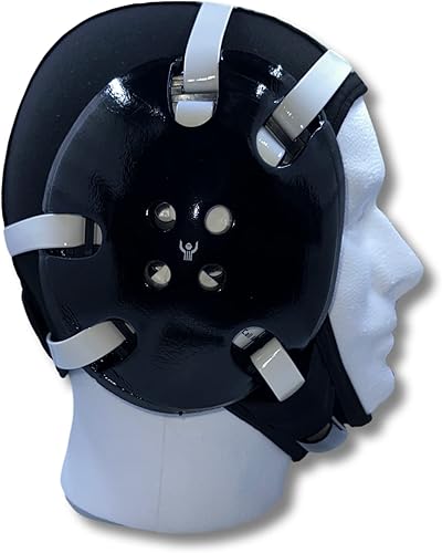 Miniatura 4 de Great Call Athletics  Cubierta de pelo de lucha libre premium  Red de pelo negro elástica de 4 vías para adultos y jóvenes  Cumple con la NFHS