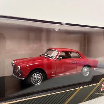 ミニカー #alfa romeo giulietta SZ #STREET1960RED ミニカー #alfa romeo giulietta SZ #STREET1960RED ミニカー