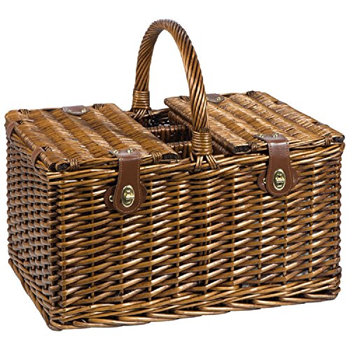 Preisvergleich Produktbild Picknickkorb aus Weidengeflecht