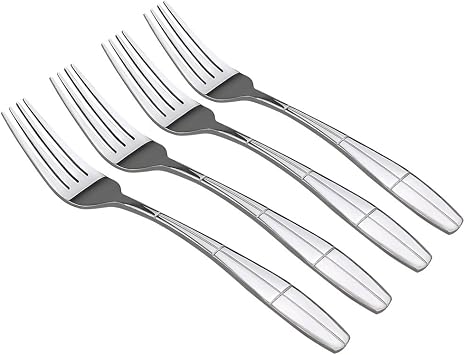 12 Pieces Stainless Steel Dinner Forks, Silverware Set Forks