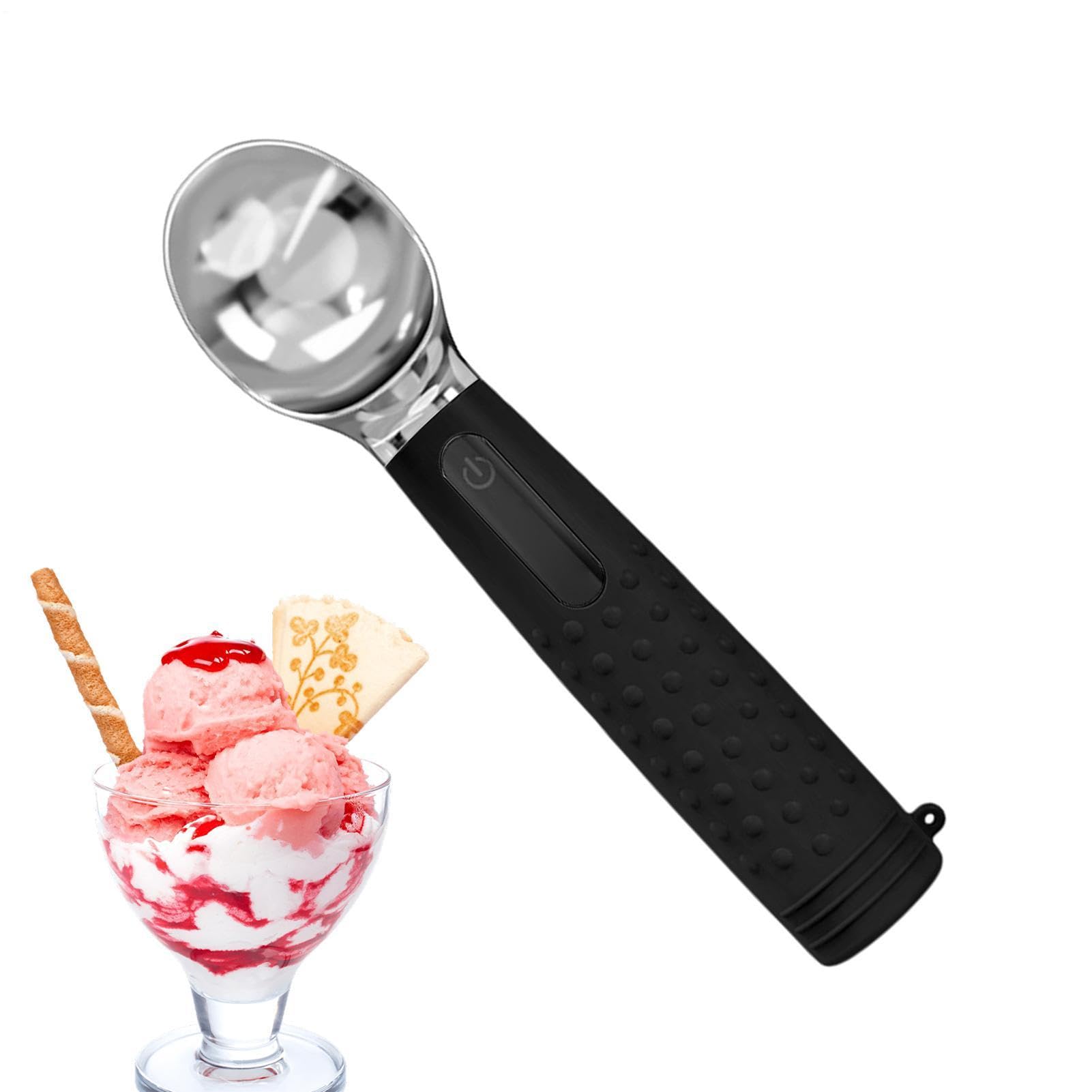 per Riscaldabile Porzionatore Elettrico per Dolci | Cucchiaio Caldo per per Casa Dormitorio Cucine Buffet Feste Cupcake Dessert Pasticceria Caramelle