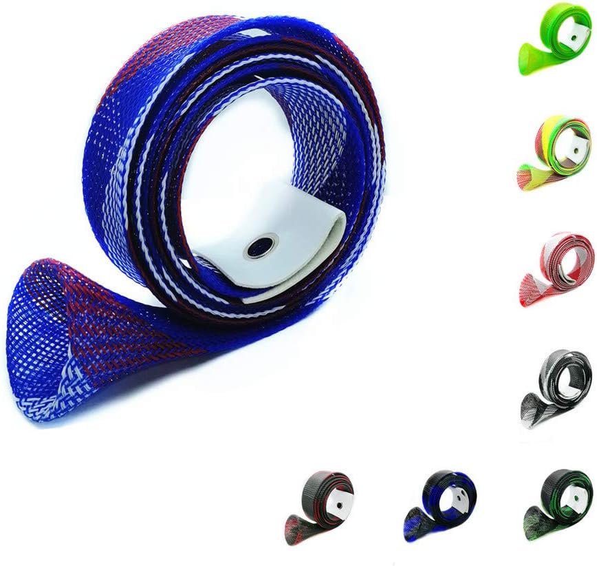 8Pcs/Set Fishing Rod Sleeves Rod Socks,Rod Covers Fishing Poles Gloves for Spinning Casting Sea Fishing Rod