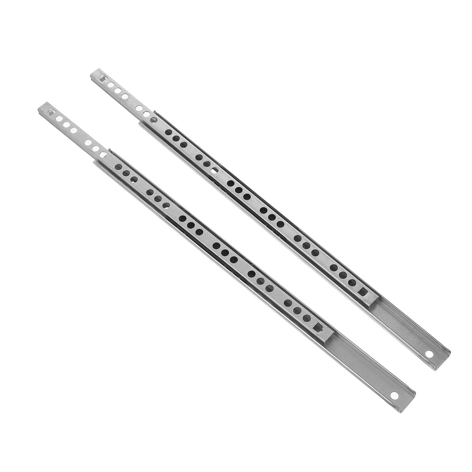 Jvnalwnkv One Color Cabinet Drawer Slide Rail，Stainless Steel Rail,Wide Cold Rolled Slides Smooth Sliding Rails For Household Bearing Capacity
