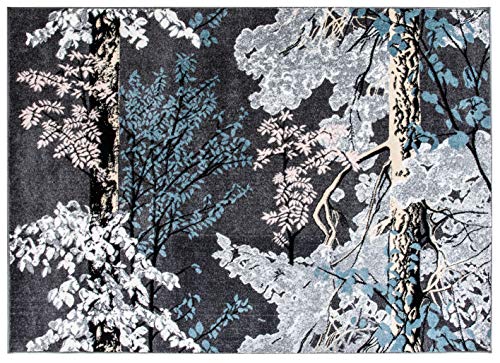 Vallila Harmonia-Alfombra Completa (133x190 cm), Color Azul, 133 x 190