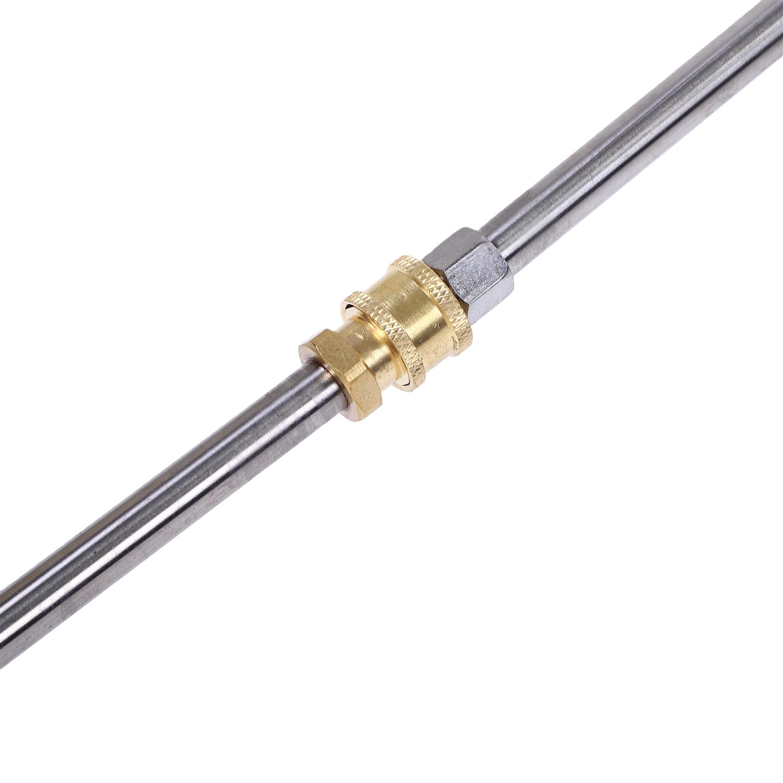 Brrnoo 15-calowa Myjka Ciśnieniowa do Czyszczenia Powierzchni 15-calowa Myjka do Powierzchni ze Stali Nierdzewnej 38 Cm Heavy Duty Stal Nierdzewna 3