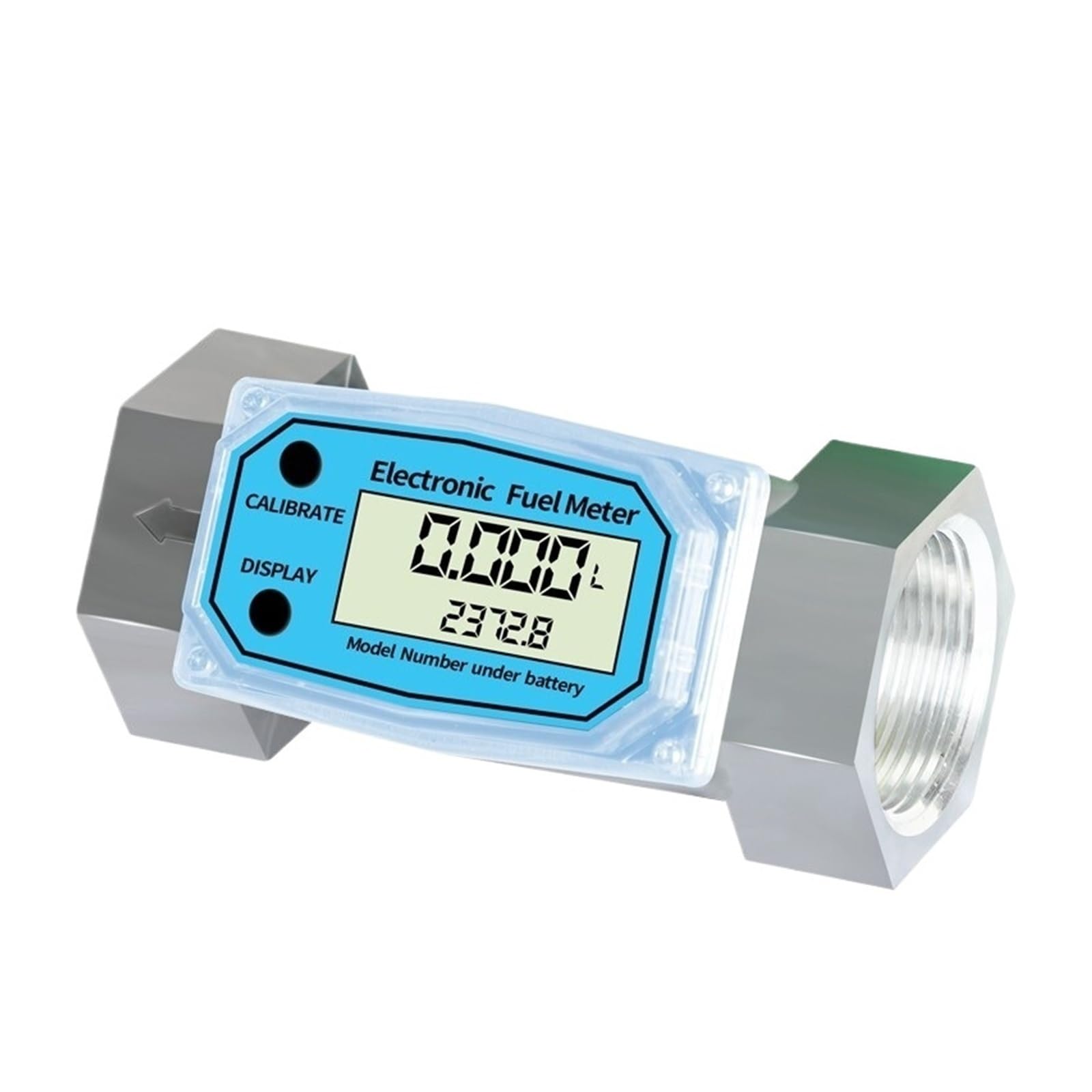 WQGQPXOB Liquid Flow Meter Digital(OneSize)