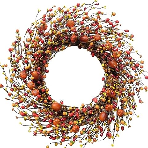 TEMPUS Fall Berry Wreath Cover