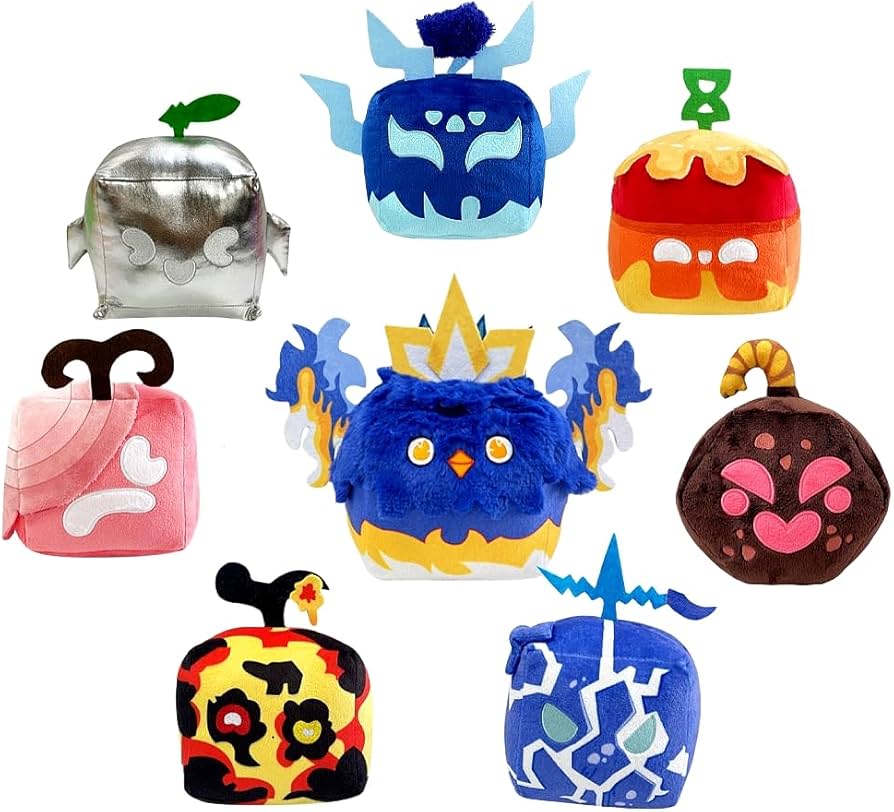 Amazon.co.jp: KouRY Blox Fruits Mystery Rocket Bomb Plush Fruit