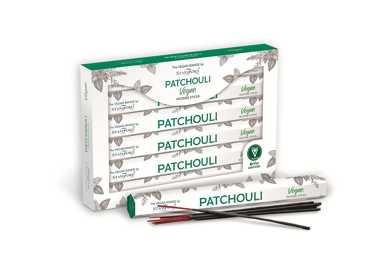 Stamford Inc. White Stamford Vegan Lavender Incense Sticks-120 Sticks (Patchouli)