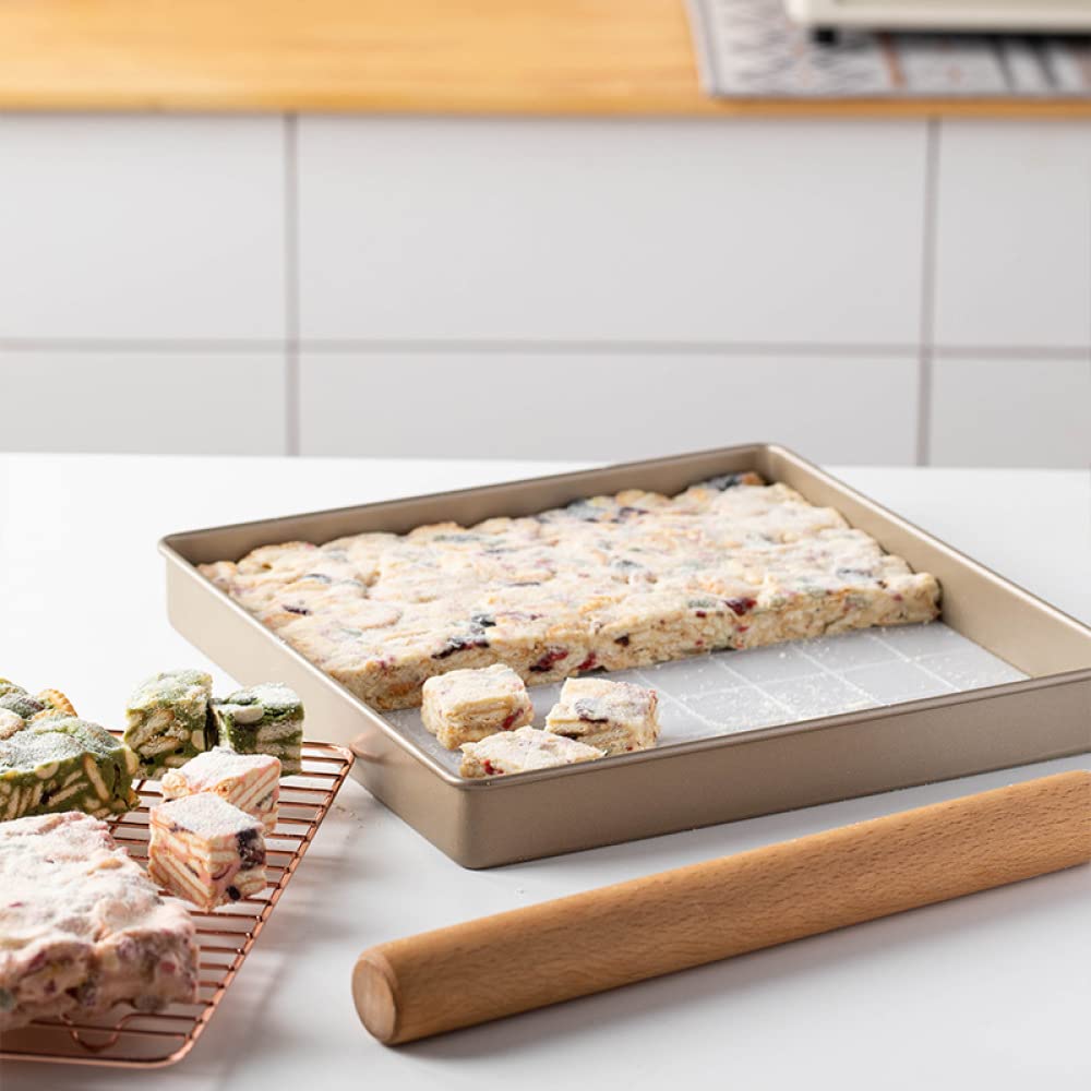 28 * 28cm kwadratowa blacha do pieczenia ze stali węglowej szef kuchni nieprzywierająca taca kuchenka mikrofalowa patelnia do pieczenia (podkładka do pieczenia + patelnia)