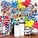 Incrdibls Garland Decoration – Premium Birthday Party Decorations for All Ages, Vibrant and Reusable Banner with Colorful Balloons and Streamers, and Themed Celebrations