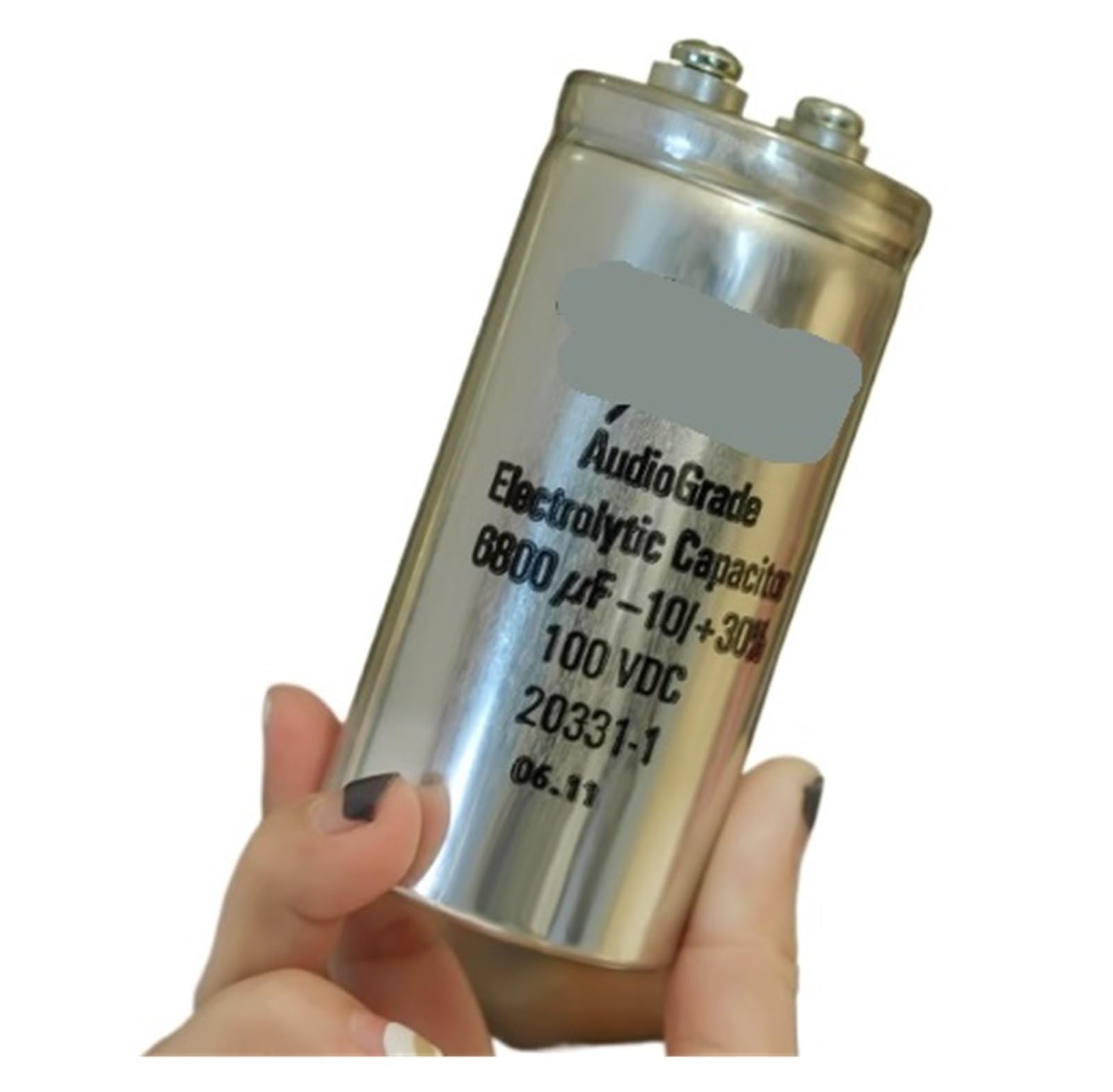 KSZHZYMGX 2pcs 6800uf 100v 50X100MM Electrolytic capacitor