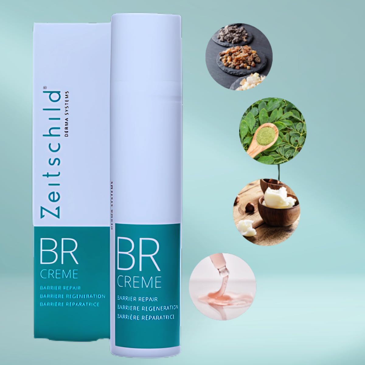 Barrier Repair Creme I per la cura intensiva, la rigenerazione e la protezione della pelle particolarmente sensibile, effetto antinfiammatorio se applicato su corpo e viso I 100 ml