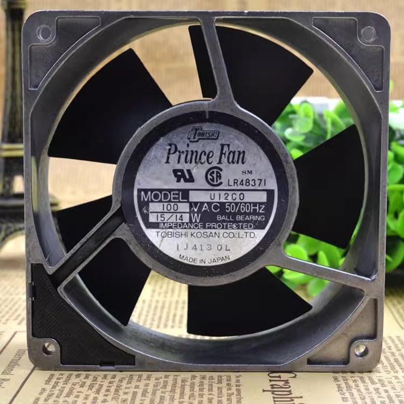 120 * 120 * 38MM 100V 15/14W U12CO Cooling Fan
