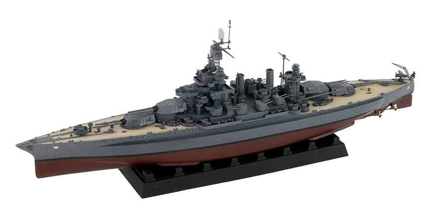 潜水艦プラモデルU.S.S. Maryland Chicago (1/700) 1/700 Five Star WWII USS Maryland BB-46 1945 Upgrade set f