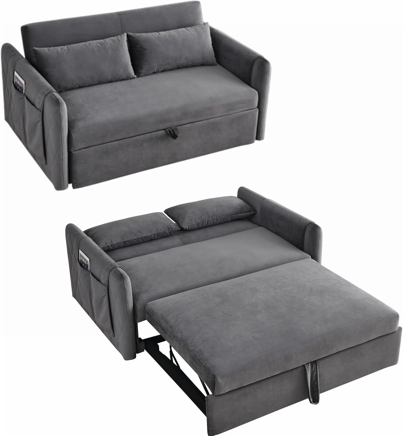 Ucloveria Sleeper, Pull Bed with 2 Detachable Arm Pockets