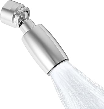 High Sierra® - CLASSIC Solid Lead-Free Metal 1.8 GPM Award Winning. Low Flow Shower Head. Patented Nozzle Never Clogs - Polished Chrome Finish