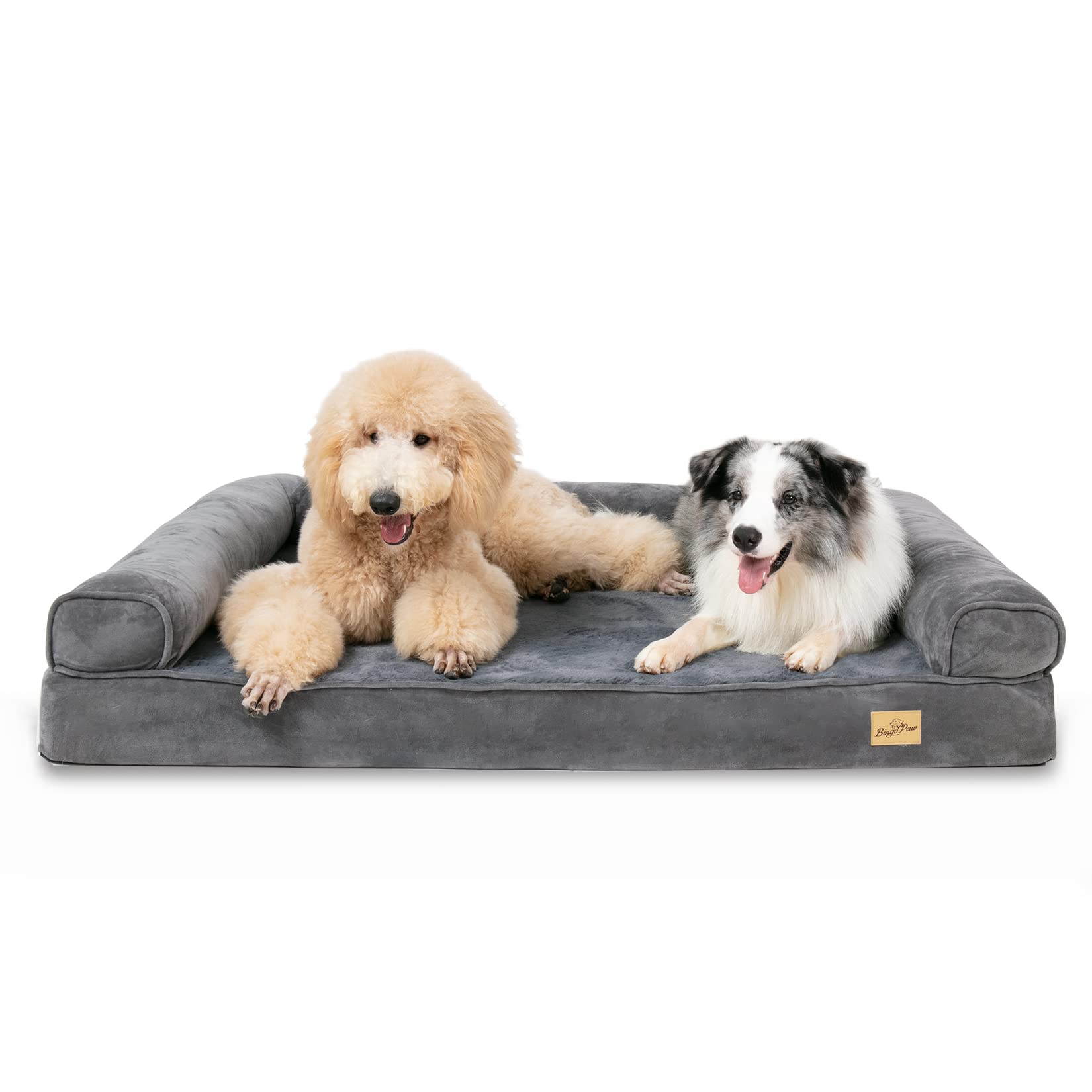 Extra Large Dog Sofa Bed: Memory Foam 