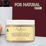 SheaMoisture Jamaican Black Castor Oil Treatment Masque Jamaican Black Castor Oil For Dry Hair Paraben Free Hair Mask 11.5 oz - Image 3