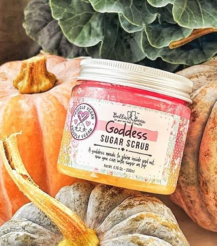Bella And Bear Goddess Sugar Scrub, No Parabens, New Fragrance, Cruelty-Free, Vegan-Friendly Exfoliating, 6.7Oz #TOP5