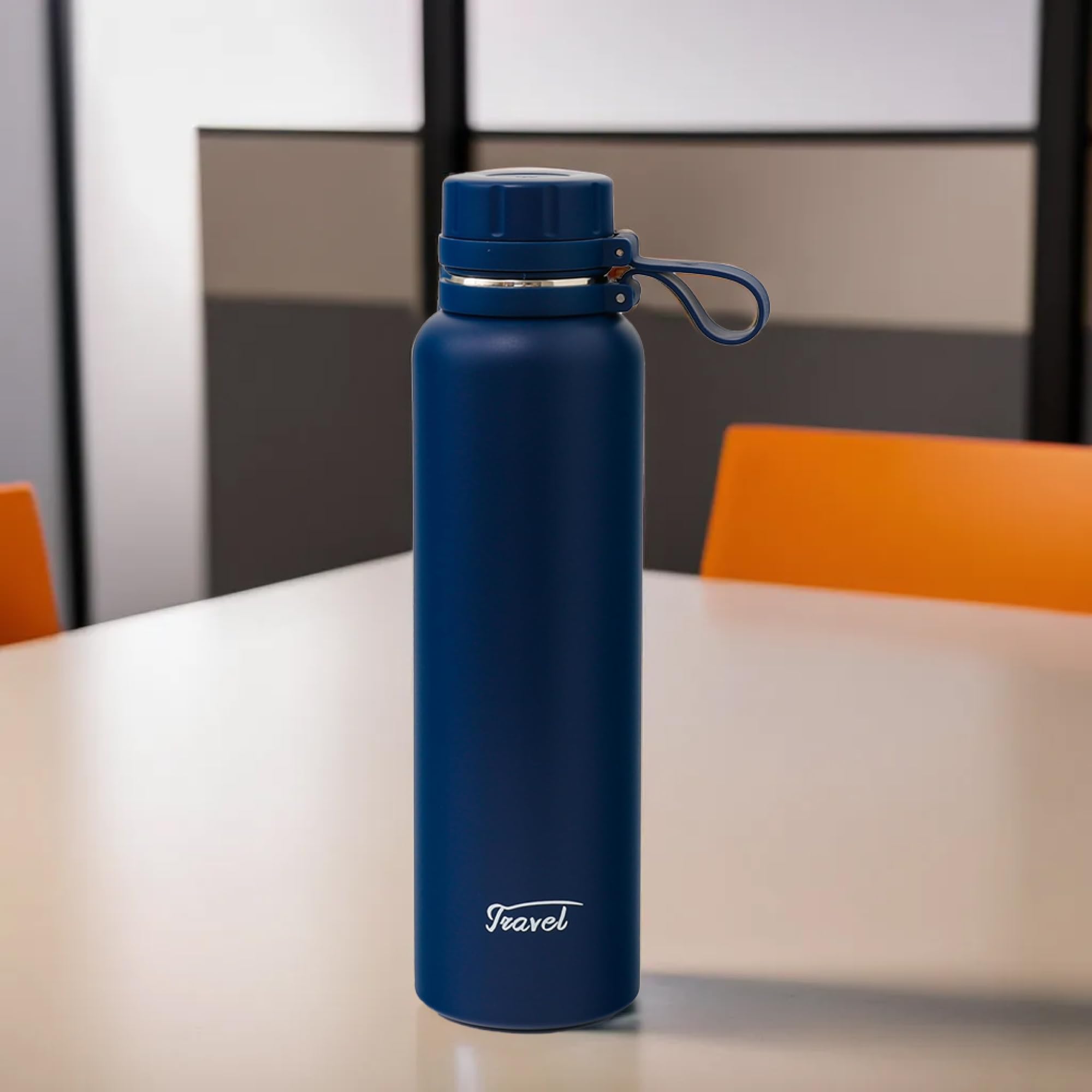 UMAI Double-Walled Vacuum Insulated Stainless Steel Water Bottle | Leakproof, BPA Free, Rustproof | Hot & Cold Water Bottle for Gym, Home, Office, Travel | 1100ml (Navy Blue) (B0CQYWG9ZM) Amazon Price History, Amazon Price Tracker