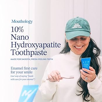 Amazon.com: Mouthology 10% Nano Hydroxyapatite Toothpaste
