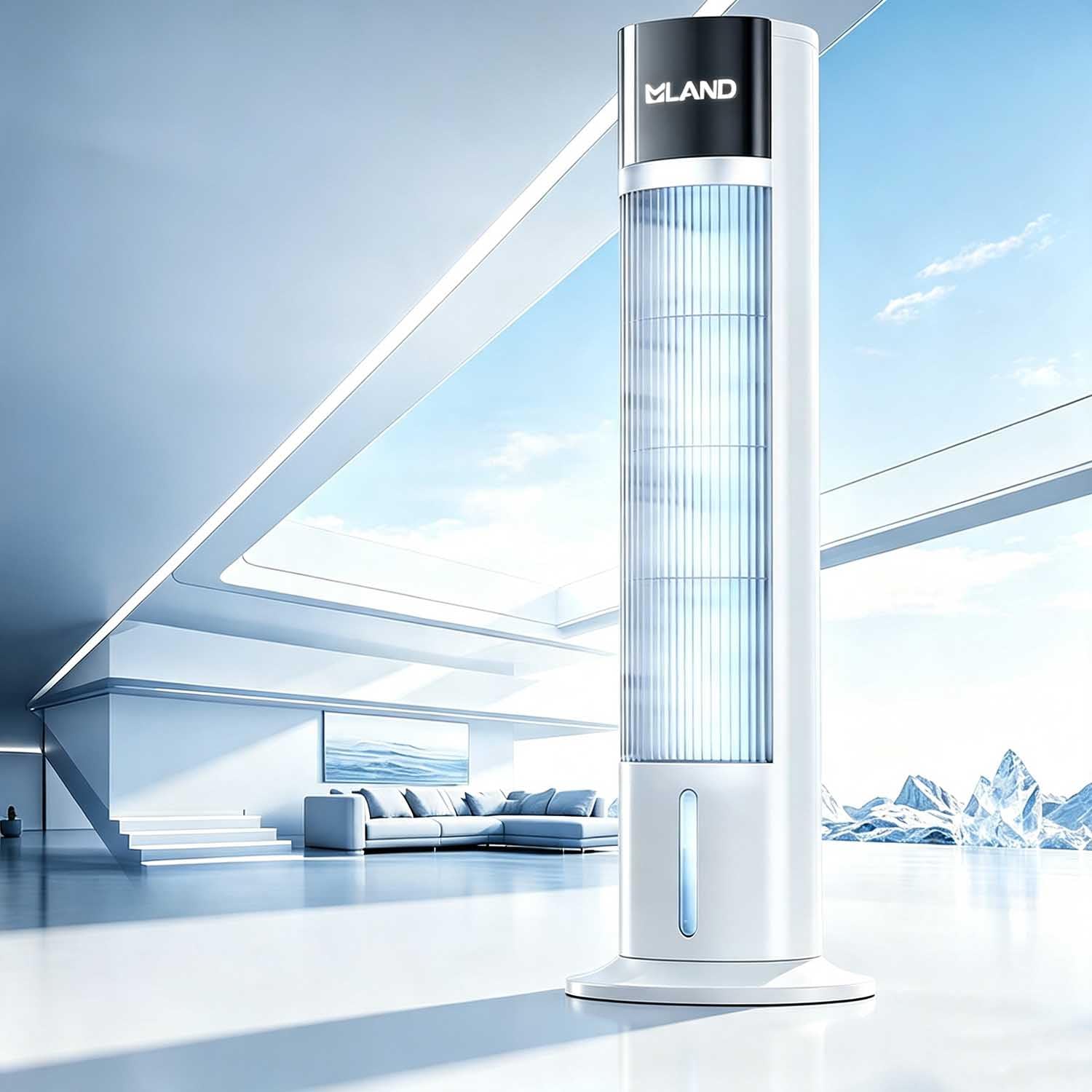 SLDAGe Portable Silent Standing Cooling Fan for Home,Bedroom,Office