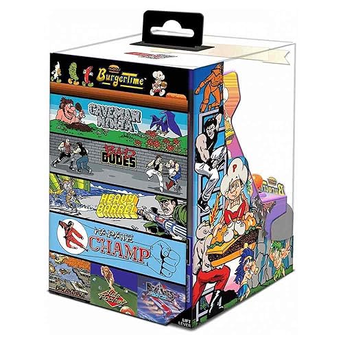 Miniatura 2 de MY ARCADE Data East Hits Pico Player - Máquina de arcade portátil de 3.75 pulgadas totalmente jugable con 108 juegos retro, pantalla a color de 2