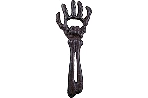 Cast Iron Skeleton Hand Beverage Bottle Opener