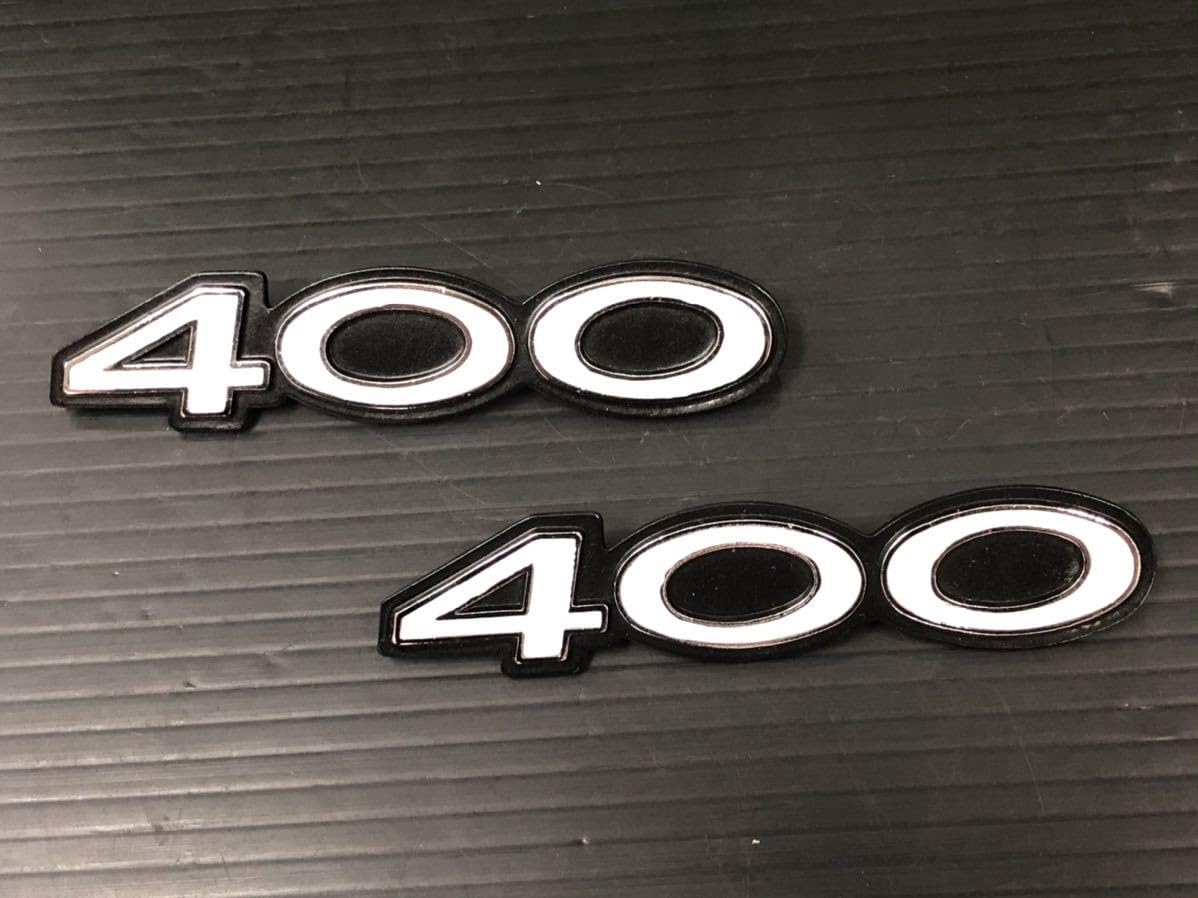 Amazon.co.jp: ダイキャスト製 400ss マッハ サイドカバー エンブレム 