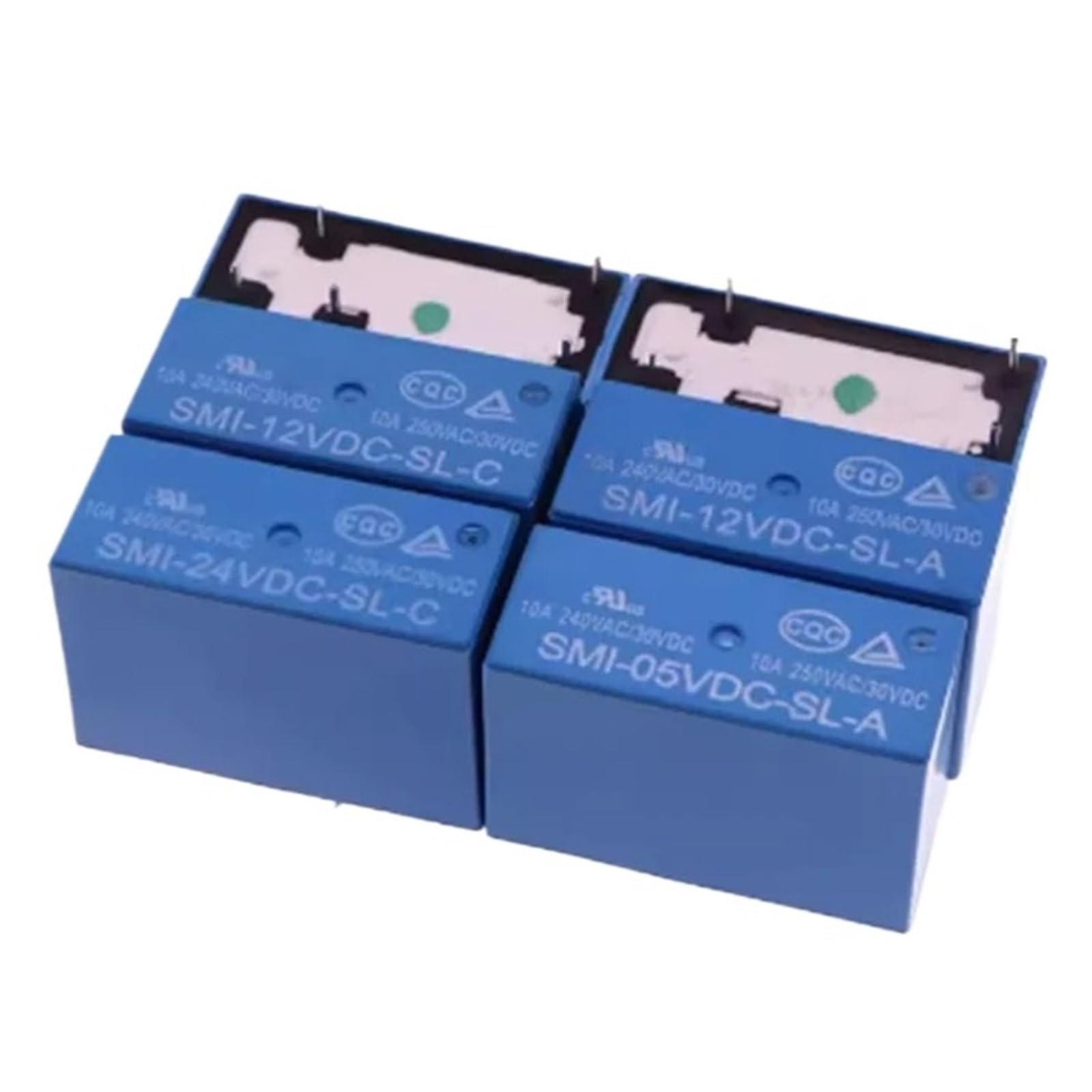 Relais de puissance SMI-12VDC-SL-C haute performance inverseur 10A pour isolation de circuit