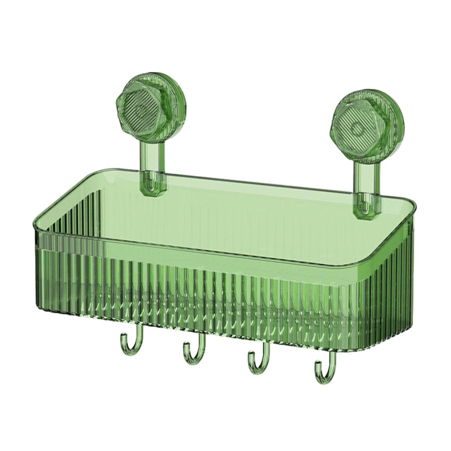 AFXGUSD Sleek Shower Caddy with Easy Installation Green